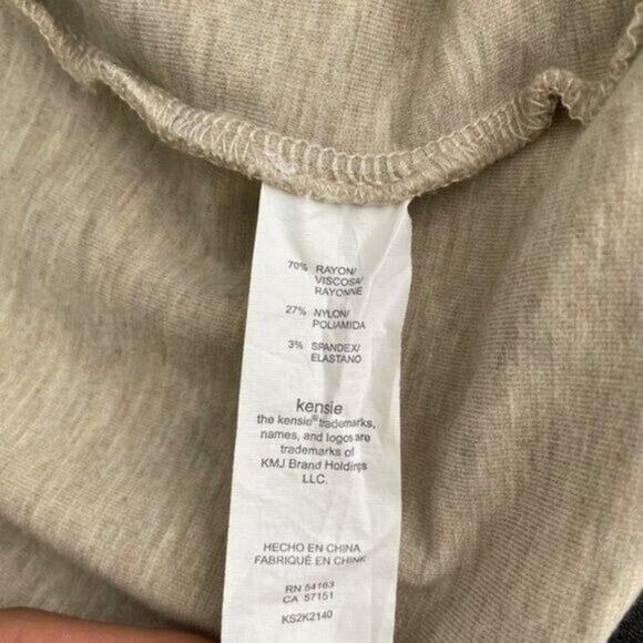 Kensie Womens Cardigan Size XS Light Brown Unlined Casual Long Sleeve Collared - Picture 4 of 15